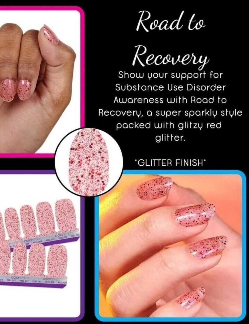 Color Street Nail Strips "Road to Recovery"